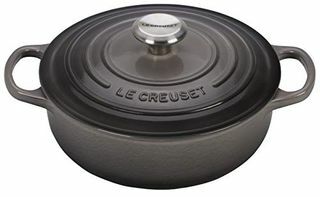 Le Creuset enameled čuguna paraksta sauteuse krāsns