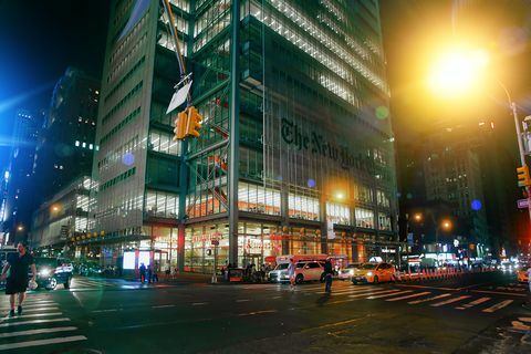 New York Times ēka NYC