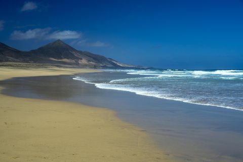 Playa de Cofete, Fuerteventura, Kanāriju salas, Spānija