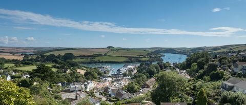 Augstā māja, Salcombe, Devona - skats - Marchand Petit