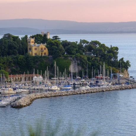 Itālija, Friuli-Venezia Giulia, Trieste, Miramare pils