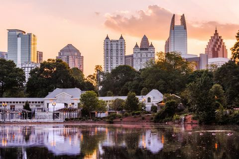 Piedmonta parks, Atlanta, Gruzija, Amerika