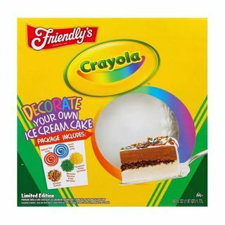 Friendly’s Crayola saldējuma kūka