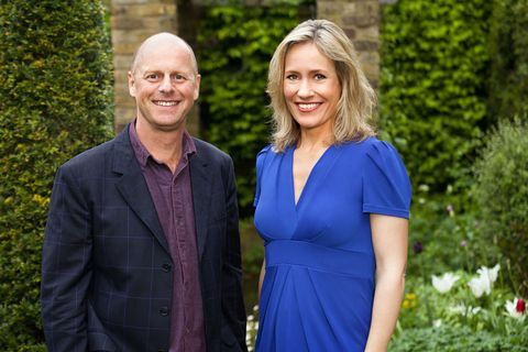 programmas nosaukums rhs chelsea ziedu šovs tx na epizode nē nē bildē redzams bbc one joe swift, sophie raworth c bbc fotogrāfs Glenn dearing