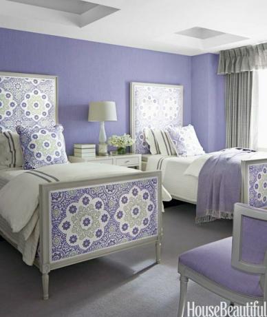 purpura dvīņu gultas
