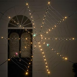 100 LED apgaismojums zirnekļu tīkls