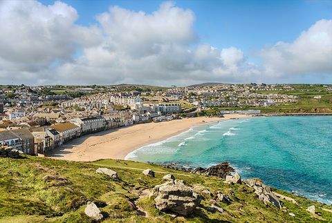 Porthmeor pludmale, St Ives