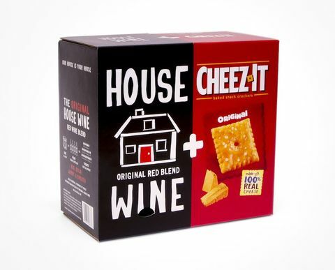 Mājas vīns + Cheez-It