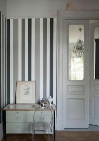 Farrow & Ball vienkrāsainas svītras