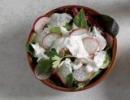 Vienkārša pikantu redīsu salātu recepte
