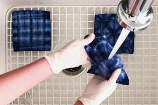 diy shibori salvetes