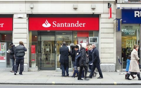 Santanderas banka, Londonas centrā