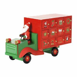 Koka Santa Lorry Adventes kalendārs