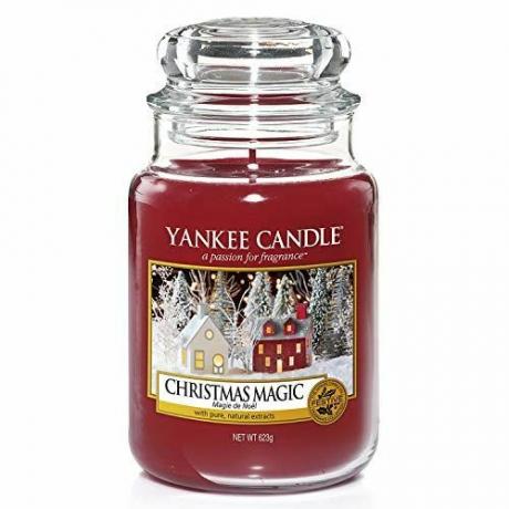 Yankee Candle Ziemassvētku burvju liela burka svece