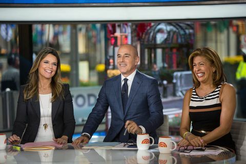 Savanna Guthrie, Matt Lauer un Hoda Kotb