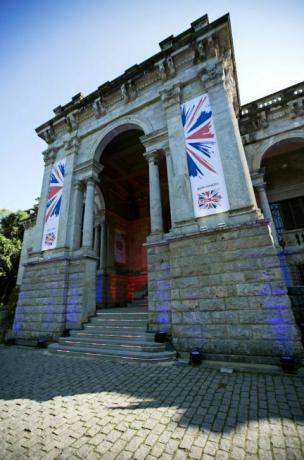 Parque Lage, komandas GB Britu nama galvenā mītne Riodežaneiro, Brazīlijā, 2016. gada olimpiskajām spēlēm