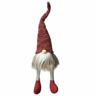 Red Woolly Christmas Gonk liels