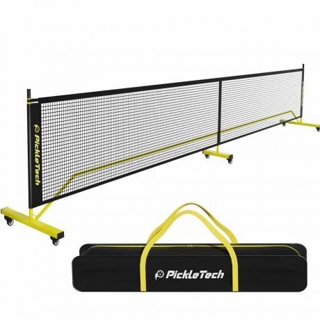 PICKLETECH 5.0 pārnēsājams Pickleball tīkls 