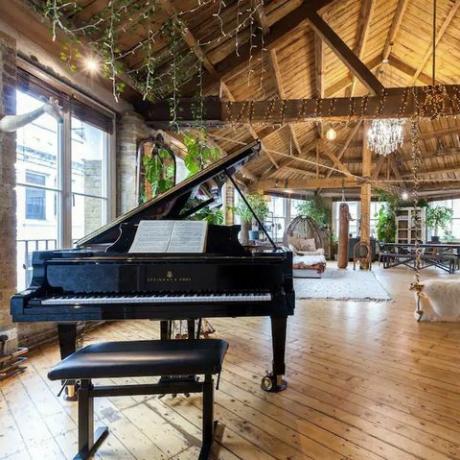 airbnbs ar klavierēm Londonā