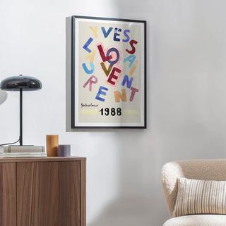 YSL mīlestības plakāts