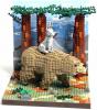 Džona Lūisa slavenās Ziemassvētku reklāmas tika izveidotas, izmantojot 10 000 LEGO ķieģeļu