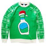 Zaļš svētku džemperis