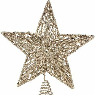 Balts GoldGlitter Tree Star Topper