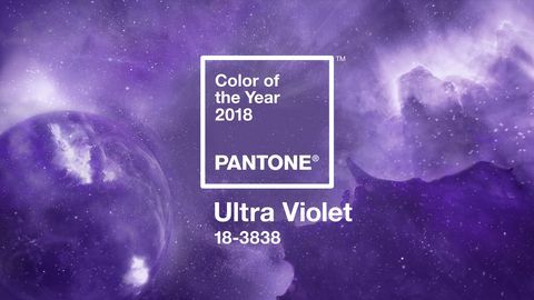 Ultravioletās krāsas - gada krāsa Pantone