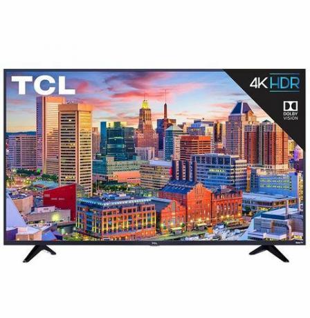 TCL 43 collu 4K Ultra HD Roku Smart LED televizors