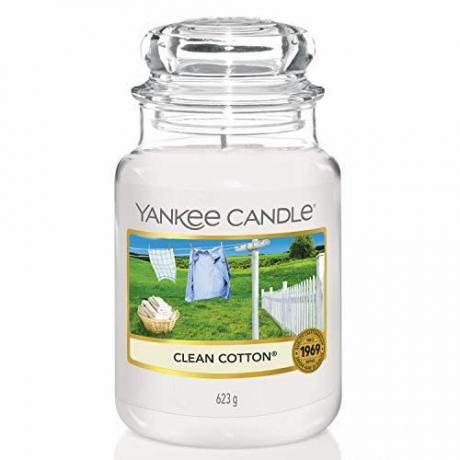 Yankee Candle Clean Cotton Large Jar Svece