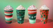 Starbucks svētku dzērieni atkal ir iekļauti ēdienkartē, un tie tiks pasniegti 4 jaunos sarkanos kausos