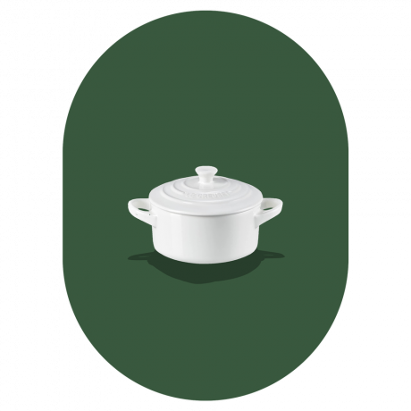 Akmens trauki Mini Round Cocotte