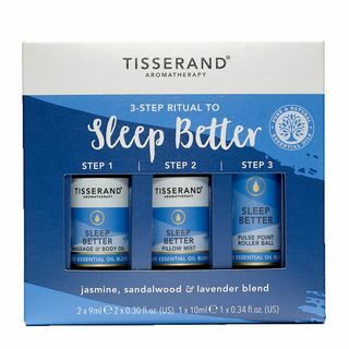 Tisserand aromterapijas 3-pakāpju rituāls, lai labāk gulētu 3 x 10ml