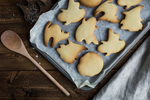 Close-Up, dēļ, Cookies, dzeršana uz vietas, cepamais lapa