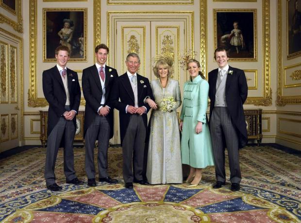 hrh Prince Charles un Mrs Camilla Parker Bowles karaliskās kāzas