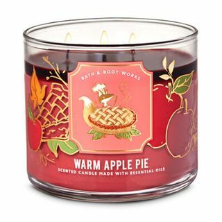 Silta ābolu pīrāga svece