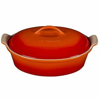Heritage Covered Oval Casserole, 4 qt.