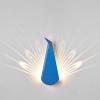 Popup Light Pāvs gaismas ir maģiskās lampas, kuras iedvesmo Pop-Up Books