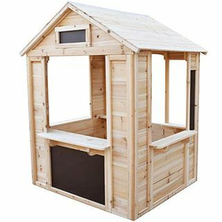 Café Shop Wooden Playhouse - Play veikala tirgus kiosks