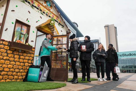 Deliveroo ēdamo māju foto