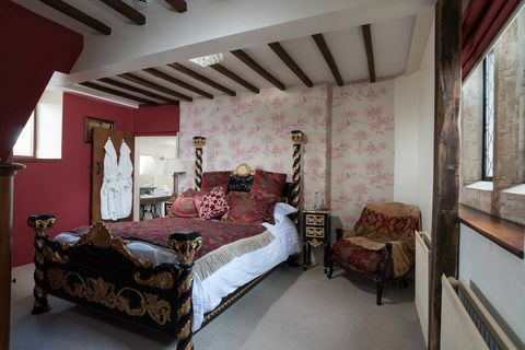 Bath Lodge pils - Norton St Philip - Savills - guļamistaba