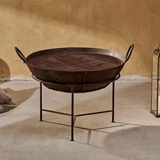 Reclaimed Iron Kadai ar grilu