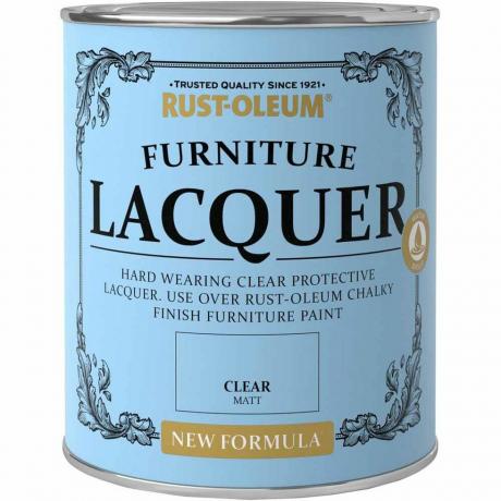 Rust-Oleum Clear mēbeļu laka matēta apdare