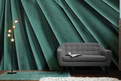 Kolekcija Opulent Velvet by Murals Wallpaper - smaragds