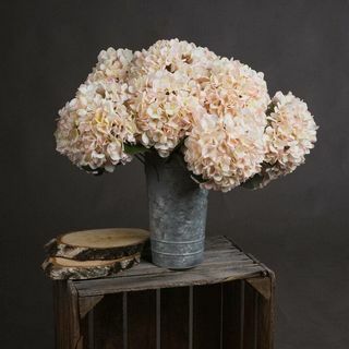 Rudens baltās hortenzijas zieds (3 komplektā)