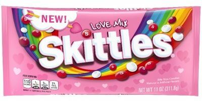 Skittles Valentīna dienas mīlestības sajaukums - 11oz